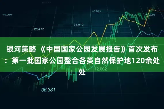 银河策略 《中国国家公园发展报告》首次发布：第一批国家公园整合各类自然保护地120余处