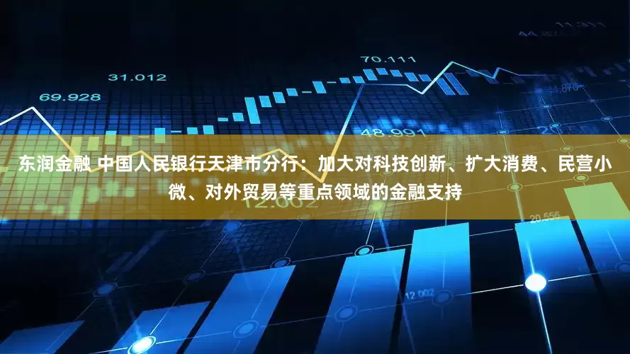 东润金融 中国人民银行天津市分行：加大对科技创新、扩大消费、民营小微、对外贸易等重点领域的金融支持